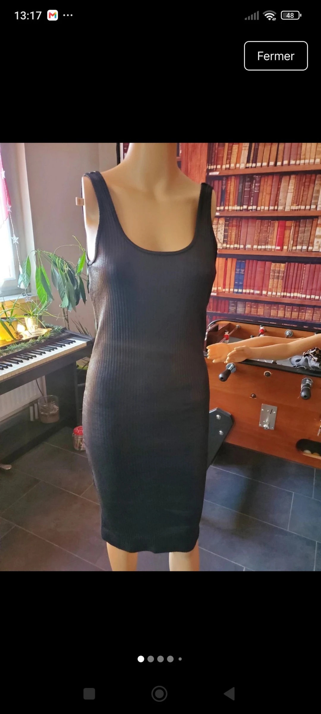 Robe moulante Zara taille 38 
